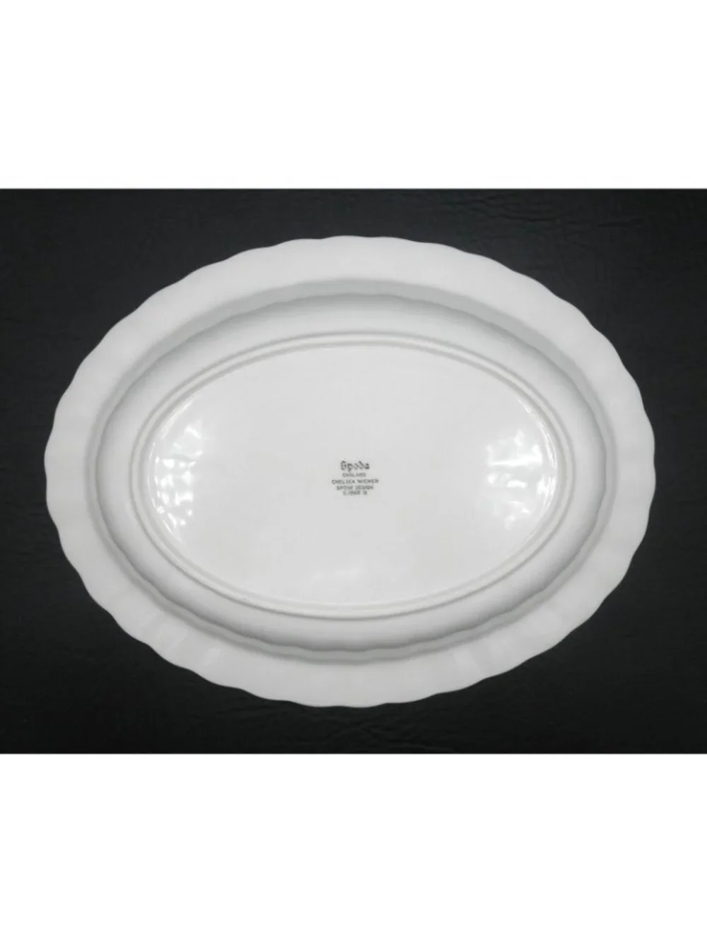 Chelsea Wicker by Spode 10.25 Inch Oblong Vegetable Serving Bowl Pattern SP CHWI